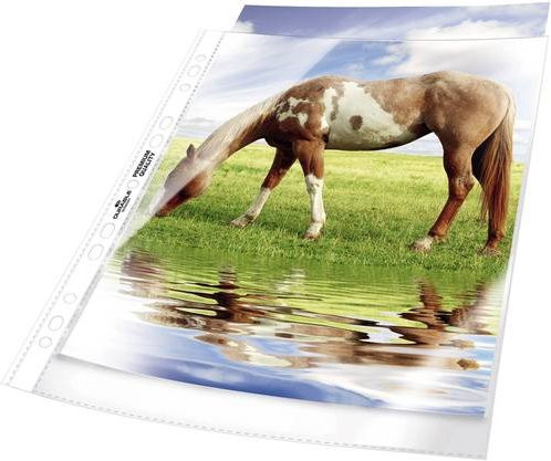 Durable Prospekthüllen Premium DIN A4 transparent, 100 Stück - Bild 1