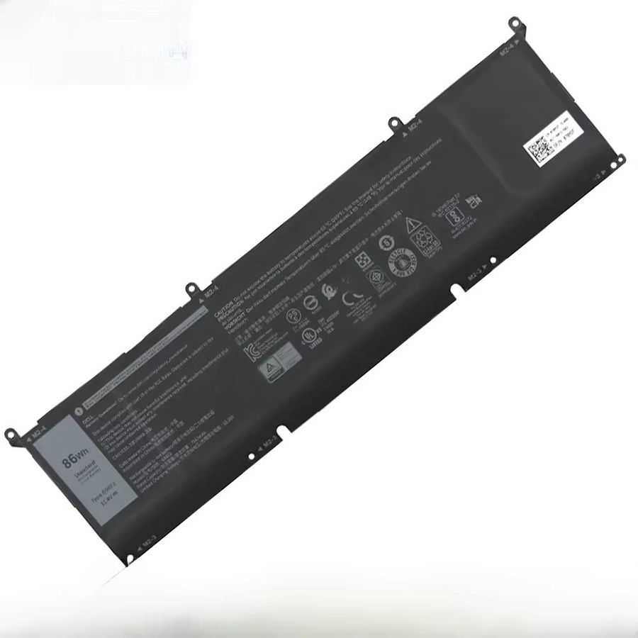 Dell Original 69KF2 Laptop-Akku 11,4 V 86 Wh in Schwarz für Alienware M15 M17 R3 P45E, XPS 15 9500 und G15 5510 5511 552 - Bild 1
