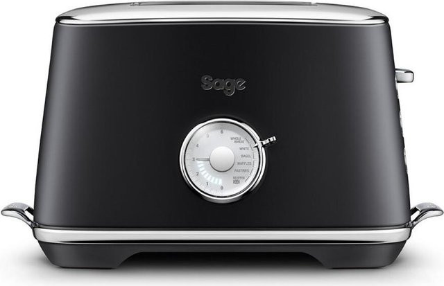 Sage Luxe Toast Select Kompakt-Toaster in matt Schwarz - Bild 1