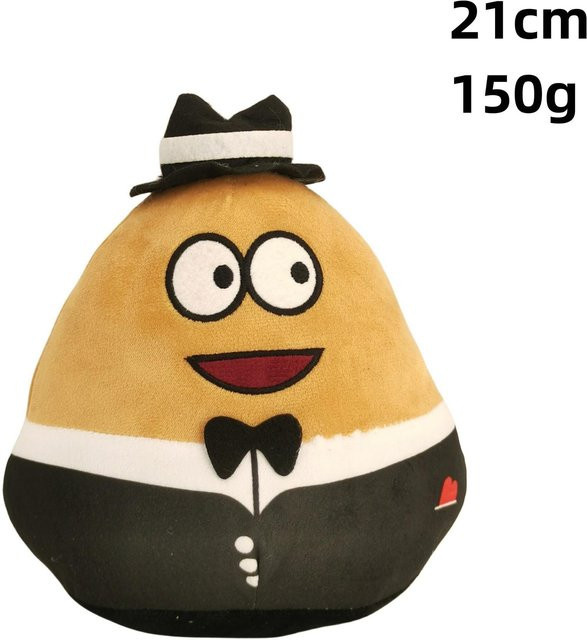Yiran toy Herr Pou und Frau Pou Plüschtier, Alien Haustier Puppe, Weiches Kissen - Bild 1