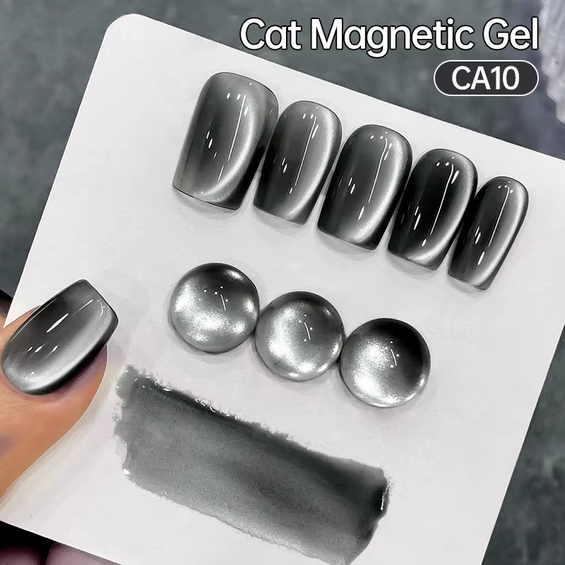 UR SUGAR Black Cat Magnetischer Gel Nagellack, 15 ml, Schimmernd - Bild 2