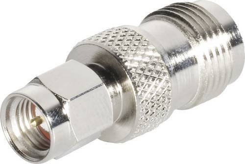TRU Components SMA-Adapter SMA-Stecker auf TNC-Buchse in Silber - Bild 1