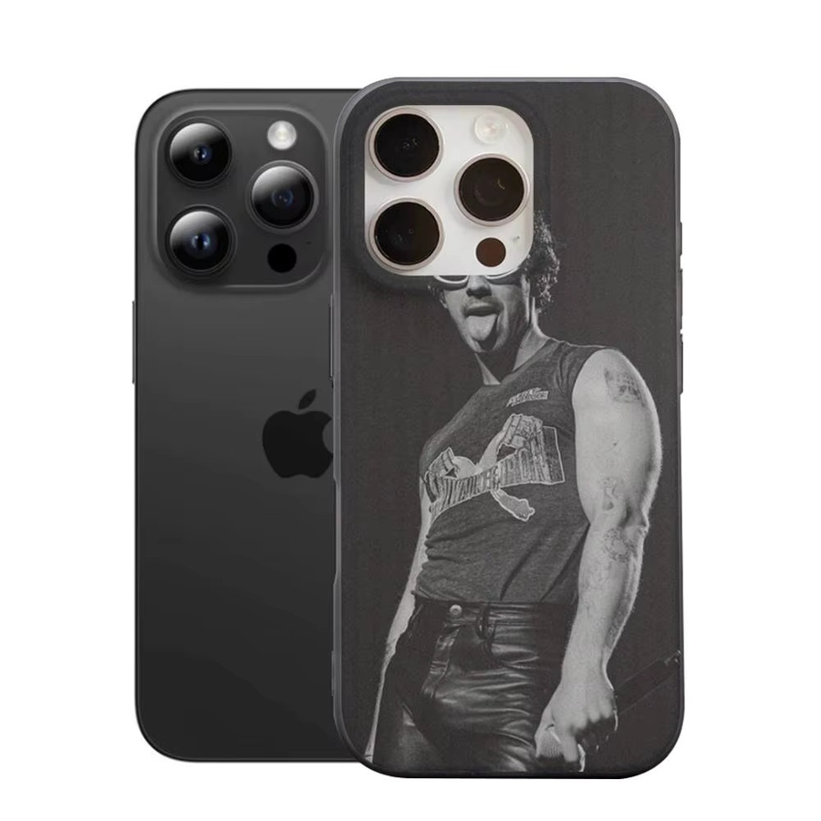 Joe Jonas Handyhülle für iPhone 17 16 15 14 13 12 11 mit geriffeltem mattiertem Design und rutschfestem Griff - Bild 6
