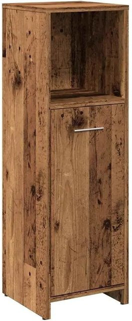 vidaXL Badschrank in Altholz-Optik, braun, B/T/H: 30 x 30 x 95 cm - Bild 1