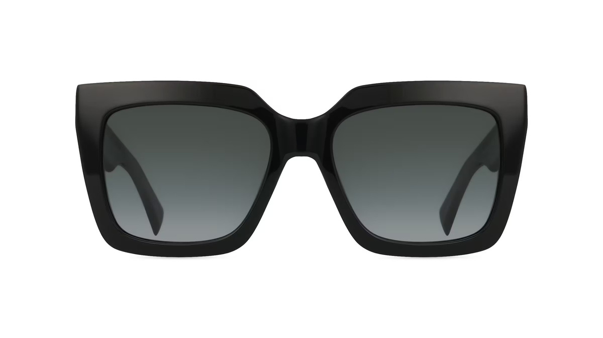 Missoni 0147/S Sonnenbrille Damen, Vollrand, Quadratisch, Acetat, Schwarz - Bild 1