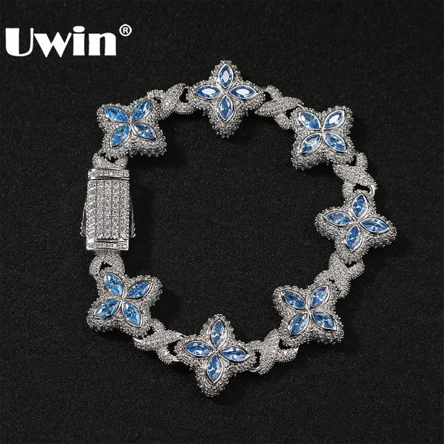 UWIN Armband, Silber, Zirkonia, Damen und Herren - Bild 1