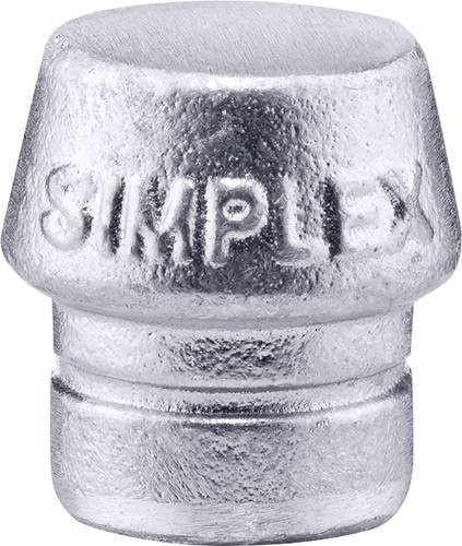 Halder Simplex Ersatzkopf hart silber 30mm - Bild 1