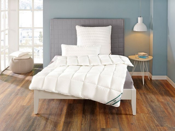 f.a.n. frankenstolz Steppbett Medisan in Weiß, medium, B/L: 155 x 220 cm
