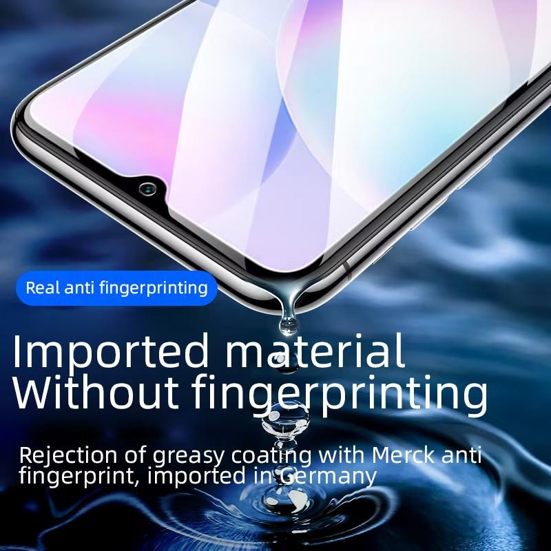 Xiaomi 9D Displayschutz aus gehärtetem Glas, Vollabdeckung, transparent, für Redmi Note 7 8 8T 9 10 11 12 13 14 15 Pro und Redmi 7 8 8A 9 9A 9C 10C 10A 12C 13C 14C 15C sowie Redmi Note 9S - Bild 3