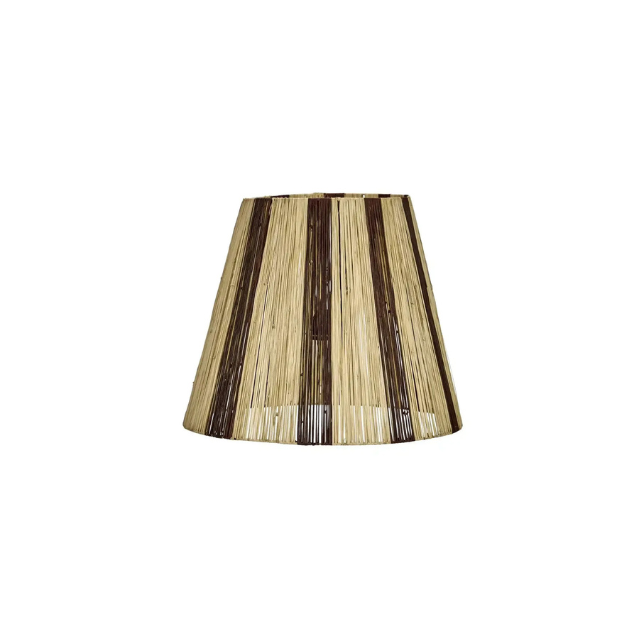 House Doctor Lampenschirm Rafi aus braunem Raffia Durchmesser: 50 cm - Bild 1
