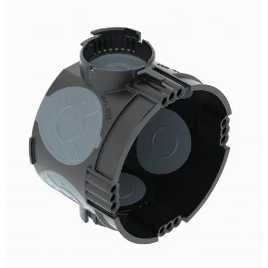 OBO Bettermann Unterputz Gerätedose grau, 25 Stück, Durchmesser: 6,0 cm, Tiefe: 4,6 cm - Bild 2