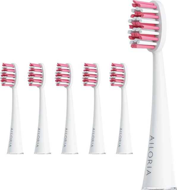 AILORIA Ersatzbürstenköpfe Shine Bright, 6er Set, Unisex - Bild 1