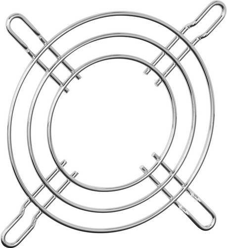 EBM Papst Lüftergitter LZ 22 N aus Metall in Silber, B: 10,55 cm, H: 10,55 cm - Bild 1