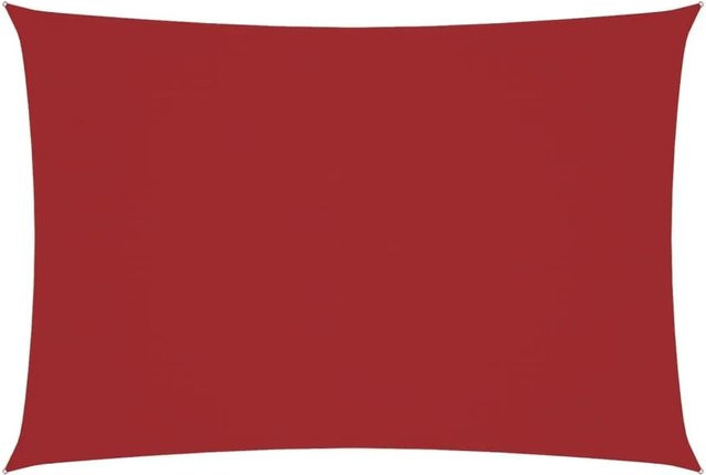 Furnicato Sonnensegel aus Oxford-Gewebe rechteckig in Rot, B x T: 500 x 300 cm - Bild 1