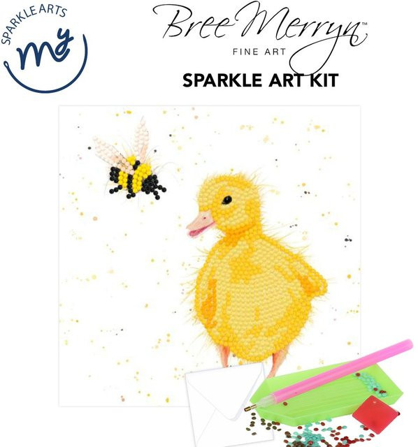 Maxi-Karten-Set Diamonds von Bubble and Bumble in Gelb mit Bree Merryn - Bild 1