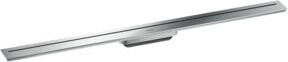 Hansgrohe Duschrinne Drain Linear Channel als Fertigset, frei im Raum stehend, Edelstahl, Farbe: Silber - Bild 1