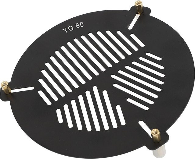 Shoemst Bahtinov-Maske Teleskop-Fokussiermaske aus Aluminiumlegierung, Farbe: Schwarz, für Außendurchmesser 84–115 mm - Bild 1