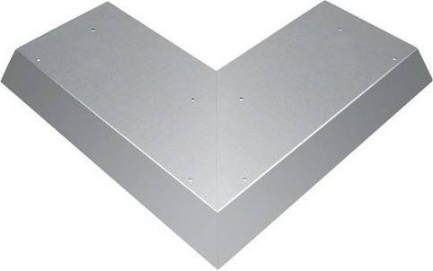 Hager Blinddeckel AKBA2000701V in Silber - Bild 1
