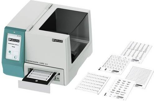 Phoenix Contact Thermomark Card 2.0 Thermotransferdrucker Weiß - Bild 1