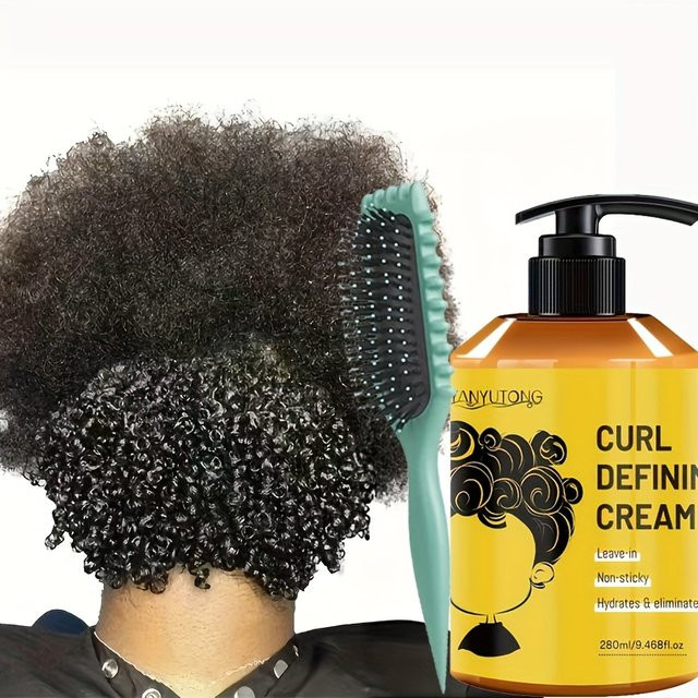 Locken-Styling-Creme für lockiges Haar, Unisex - Bild 1