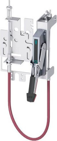 Siemens 3VA9277-0CK72 Bedieneinheit in Schwarz, Rot und Silber - Bild 1