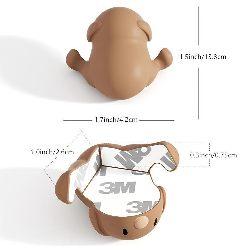 Fashnics Eckenschutz für Babys aus Silica-Gel in Kaffeebraun - Bild 2