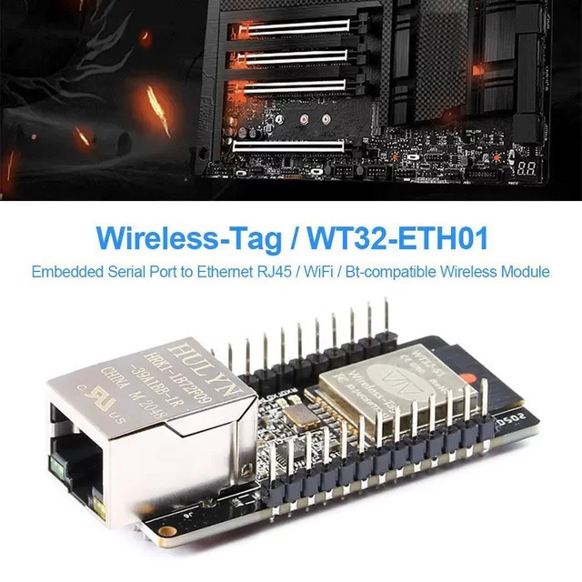 WT32-ETH01 Drahtloses Modul mit Ethernet und Wi-Fi für serielle Schnittstellen - Bild 1