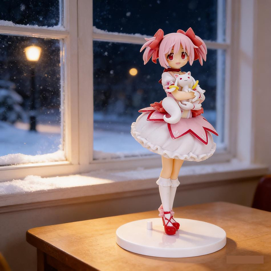 Fashnics Puella Magi Madoka Magica Kaname Madoka Action Figur, 3-6 Jahre - Bild 2