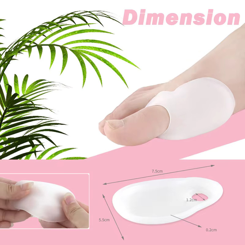 Pexmen Gel-Bunion-Schutzkissen, 2-teilig, Unisex - Bild 3