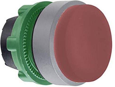 Schneider Electric ZB5AL4C0 Drucktaster-Frontelement aus Kunststoff in Rot und Grau - Bild 1