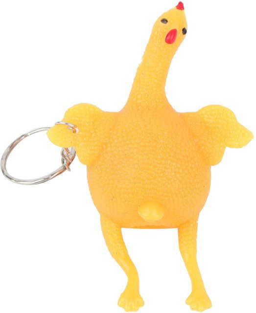 TOMTOP JMS Schlüsselanhänger Hühnerform, yellow, Kinder - Bild 1