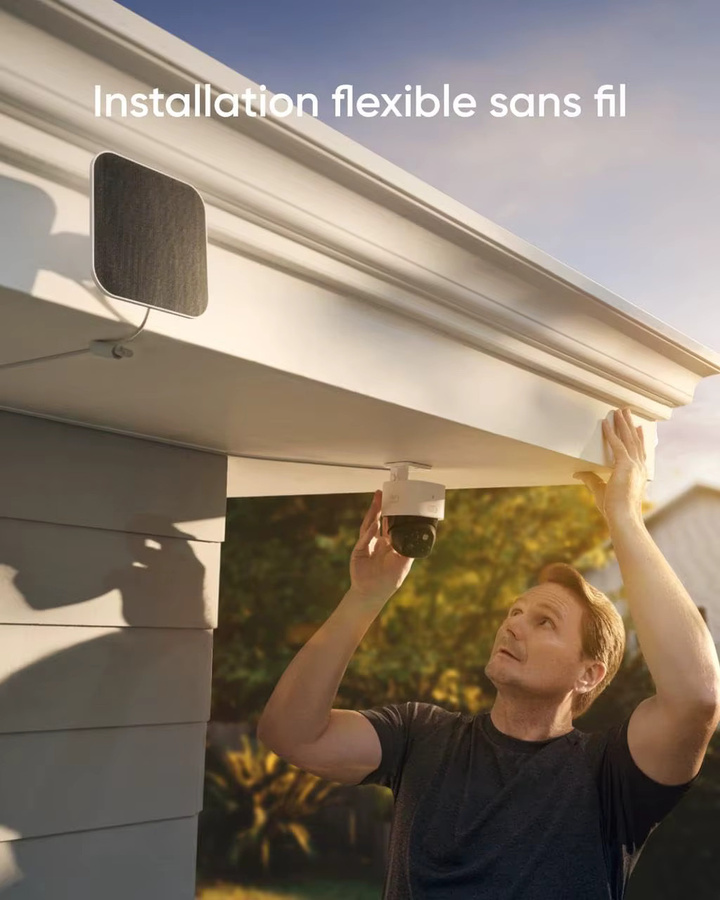 Anker eufy Security SoloCam S340 2er Pack Außenkamera mit 360 Grad Überwachung, Solarbetrieben, Weiß - Bild 4