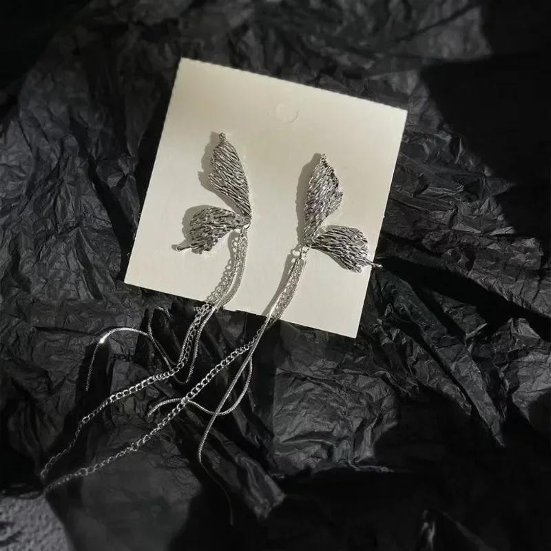 Ohrringe Schmetterling, Silber, Damen - Bild 2