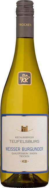 Winzergenossenschaft Königschaffhausen-Kiechlinsbergen eG, Teufelsburg KB, Pinot Blanc, Kabinett, trocken, Weißwein, 0,75 l - Bild 1