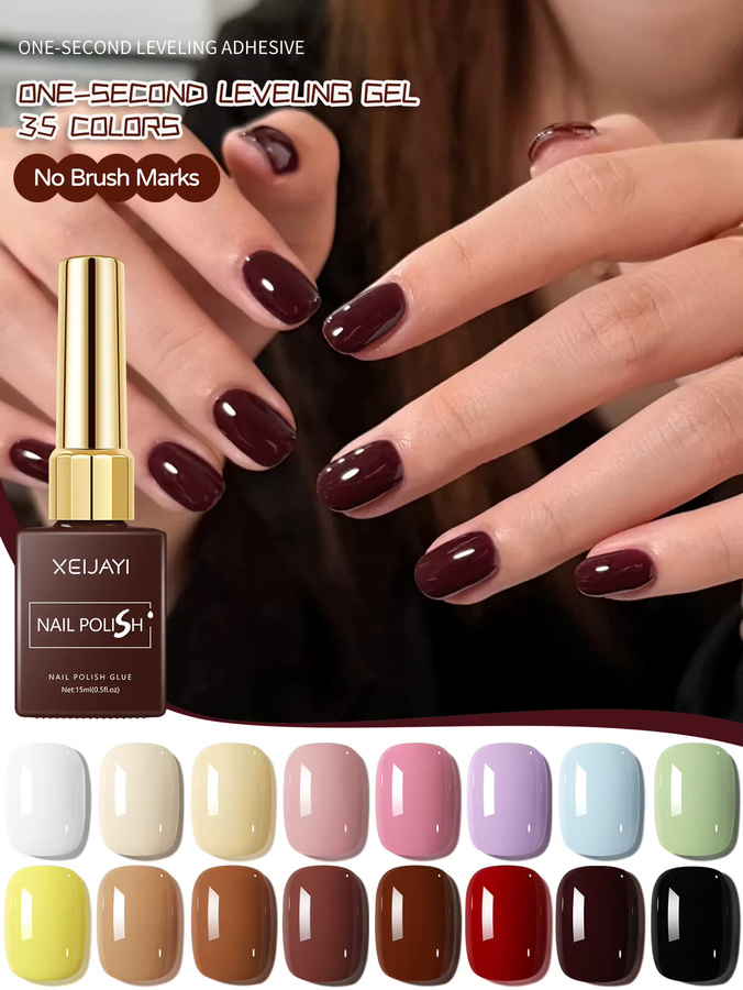 XEIJAYI Nagellack-Set, 35 Farben, 15 ml, Glänzend - Bild 4
