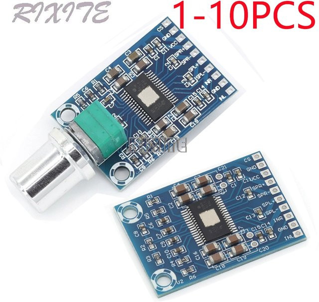 RIXITE TPA3116D2 XH-M562 Digitaler Stereo Audio Power Verstärker 2,0 Kanal 50W + 50W Blau - Bild 1