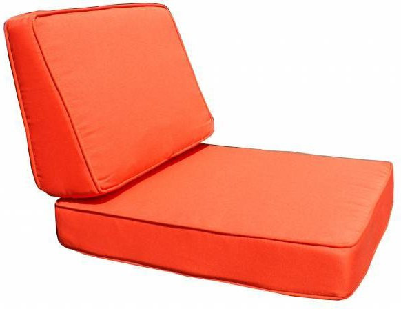 Kissenbezug-Set für Paris Loungemöbel in Orange - Bild 1