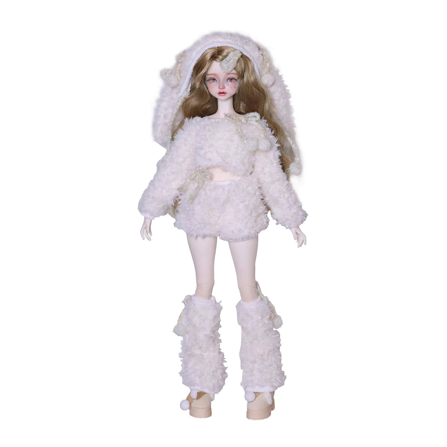 ShugaFairy Liano H Bjd Puppe, 1/4 Kopf, Harz Figur, Weiß - Bild 5