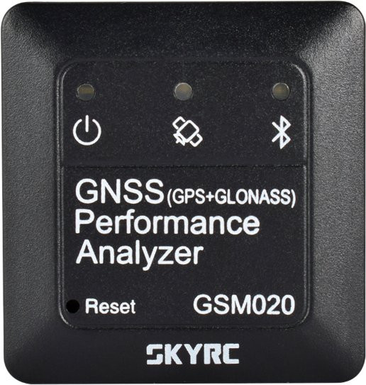 SKYRC SkyCityFPV GSM021 GNSS Performance Analysator mit Bluetooth und GPS für RC Autos, Hubschrauber und FPV Drohnen in Schwarz - Bild 1