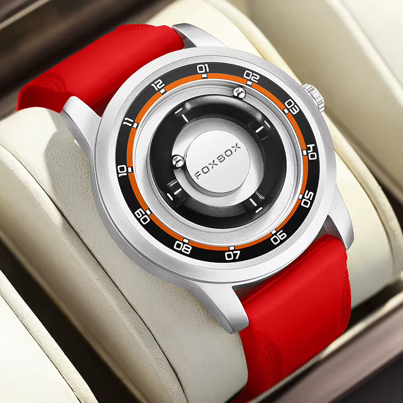 FOXBOX Armbanduhr Quarz, Silikon, Herren - Bild 6