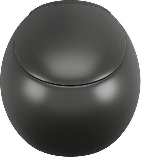 Huro Hänge-WC aus Keramik in Schwarz, Breite: 40 cm - Bild 1