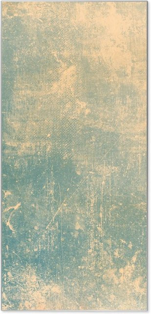 Banjado Magnettafel aus Metall mit Motiv Patina Grün und Silber, Magnetwand und Pinnwand, B/H: 37 x 78 cm - Bild 1