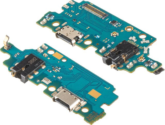 Samsung Galaxy A23 5G Ladeanschlussplatine mit Audio- und Mikrofonfunktion, USB-C und 3,5 mm Klinke, Multicolor - Bild 1