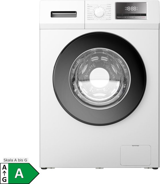 PKM Waschautomat WA9-ES1416DAI-N Frontlader in Weiß mit 9 kg Kapazität, Energieeffizienzklasse A, Inverter Motor und Steam-Programmen - Bild 1