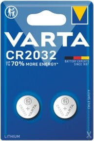 Varta CR 2032 Lithium Knopfzelle 3V, 2er Pack, 220 mAh, Silber - Bild 3