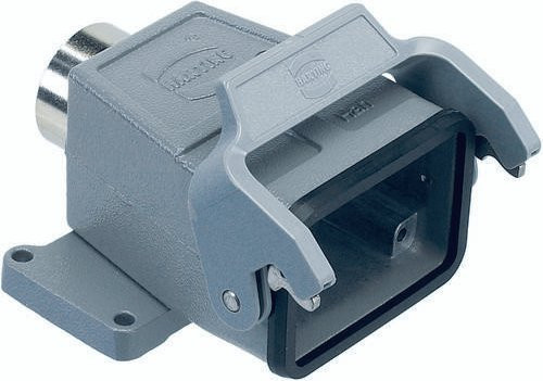 HARTING Kupplungsgehäuse aus Kunststoff in Grau, Artikelnummer 09 30 006 0757 - Bild 1