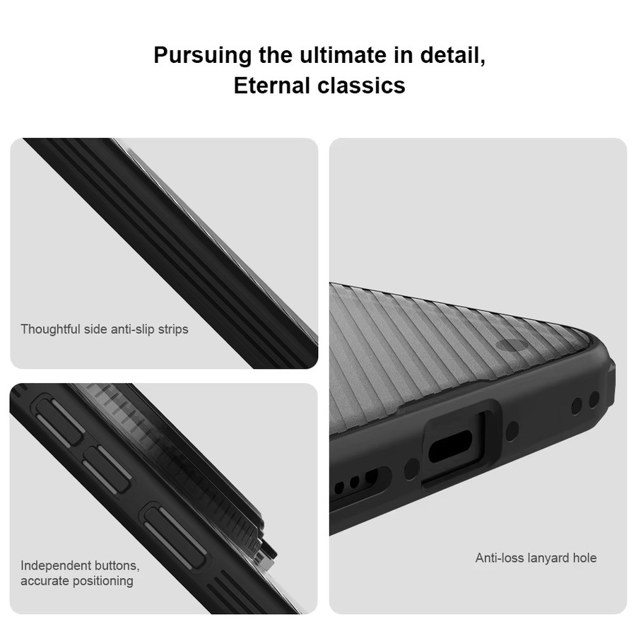 NILLKIN CamShield Pro MagSafe Hülle für Vivo X300 Ultra Pro mit magnetischer Objektivabdeckung in Schwarz oder Grau - Bild 5