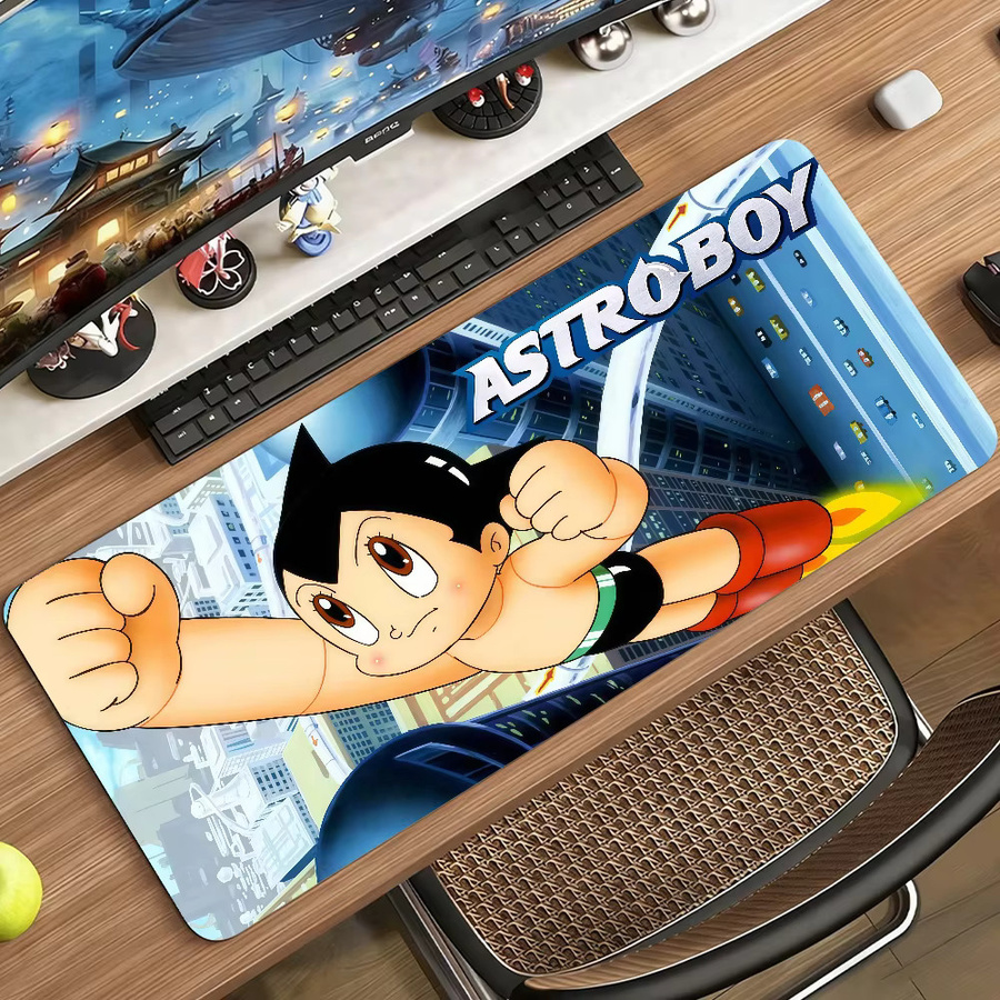 A-AstroES B-BoyS Mauspad in Multicolour, rutschfeste Schreibtischunterlage aus Gummi für Gamer und Büro - Bild 3