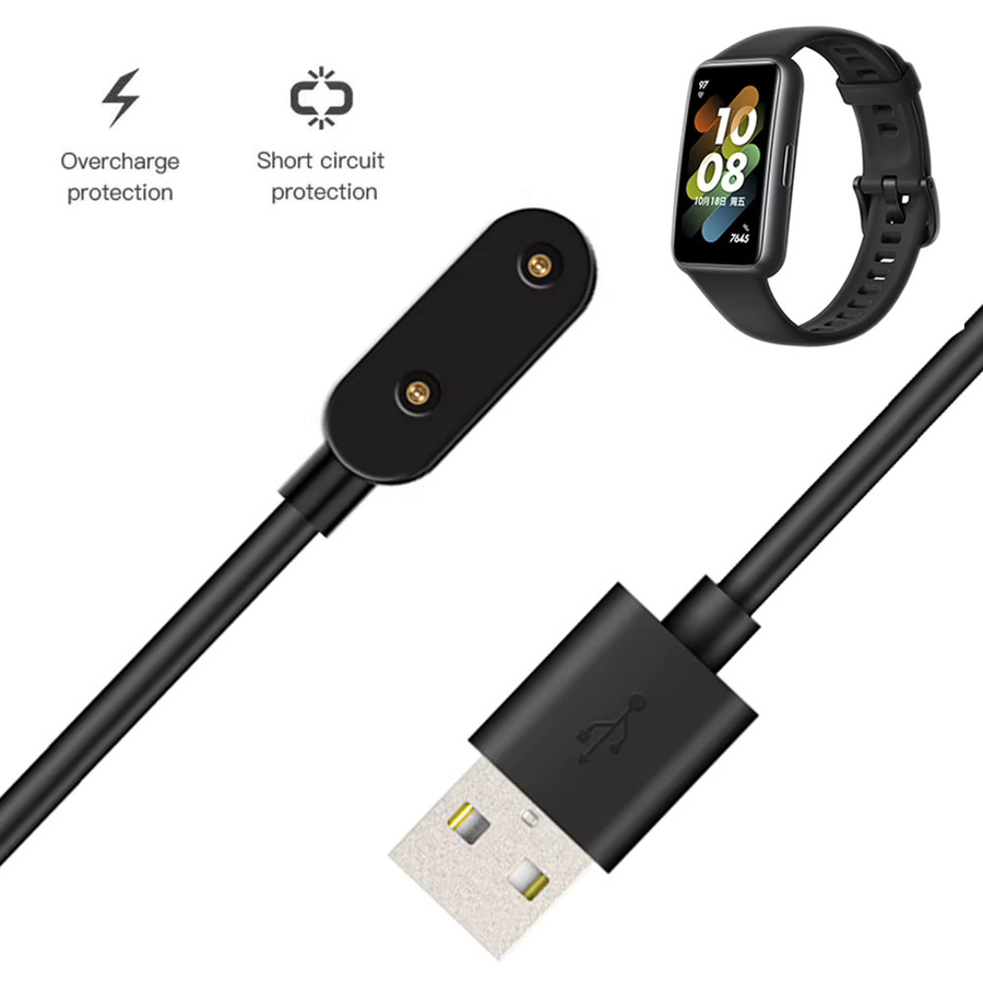 Huawei USB-Magnetladekabel in Schwarz für Huawei Band 7, Honor Band 6 und Honor Band 6 Pro - Bild 4