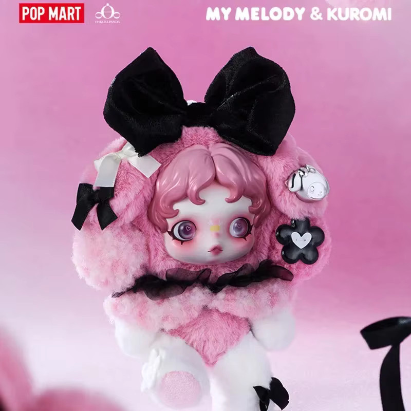 POP MART SKULLPANDA x Melody, Plüschtier Anhänger, Mystery Box - Bild 2